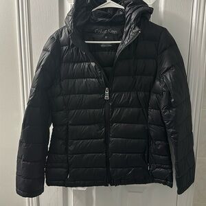 Lightweight Calvin Klein Black Jacket